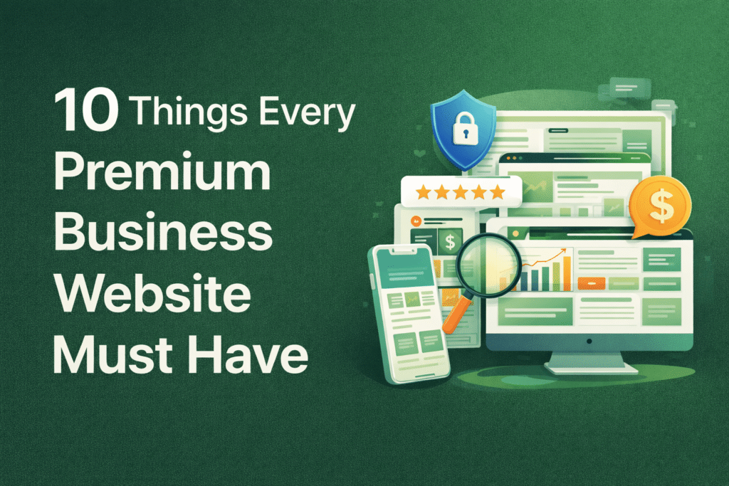 10 Things Every Premium Business Website Must Have